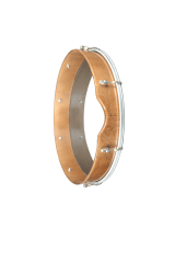 41 CM KALİTELİ YANDAN AYARLI CAM DERİLİ BENDİR KILIF HEDİYE