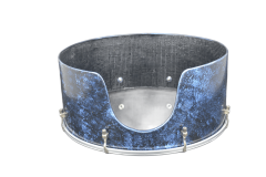 PROFESYONEL HOLLO 40 CM SİYAH DERİLİ