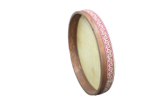 CHG-45 GİZLİ ALYAN AKORTLU HAYVAN DERİLİ BENDİR 45 CM KILIF HEDİYE