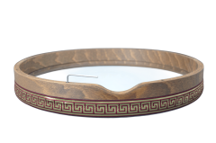 CPG-45 GİZLİ ALYAN AKORTLU PLASTİK DERİLİ BENDİR 45 CM KILIF HEDİYE