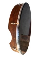 41 CM KALİTELİ 7.5 CM ENİNDE YANDAN AYARLI CAM DERİLİ BENDİR KILIF HEDİYE