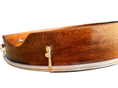 45 CM KALİTELİ 7.5 CM ENİNDE YANDAN AYARLI CAM DERİLİ BENDİR KILIF HEDİYE