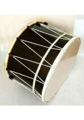 KDB-45HP ASMA DAVUL KONTRAPLAK 45 CM HAYVAN DERİ İPLİ BONCUKLU