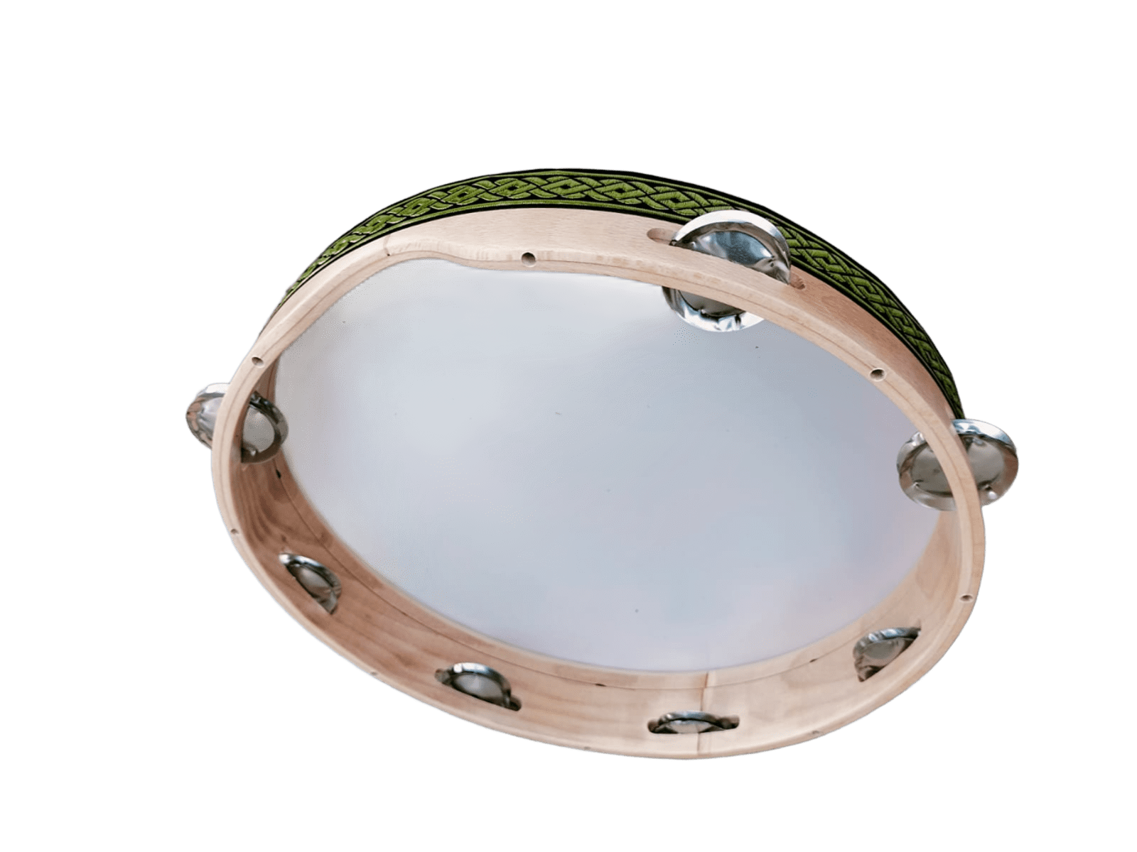 CAG-42Z ZİLLİ BENDİR GİZLİ AKORTLU AKGÜRGEN KASA PLASTİK DERİLİ 42 CM