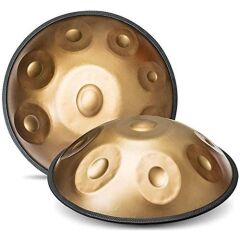 HANG DRUM ARSHA GRADE A GOLD STEEL RE MİNÖR PROFESYONEL SOFTCASE KILIF