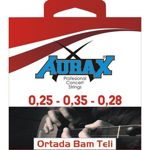 AURAX AX-25 DİVAN TELİ PROFESYONEL 0.25 BAM BAMLI