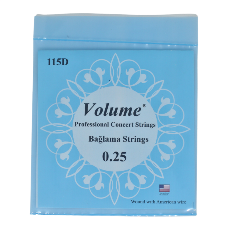 VOLUME 115D 0.25 DİVAN UZUN SAP BONCUKSUZ BAĞLAMA TELİ