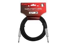 KİRLİN IPCV-241BK 3 METRE ENSTRÜMAN KABLO SİYAH