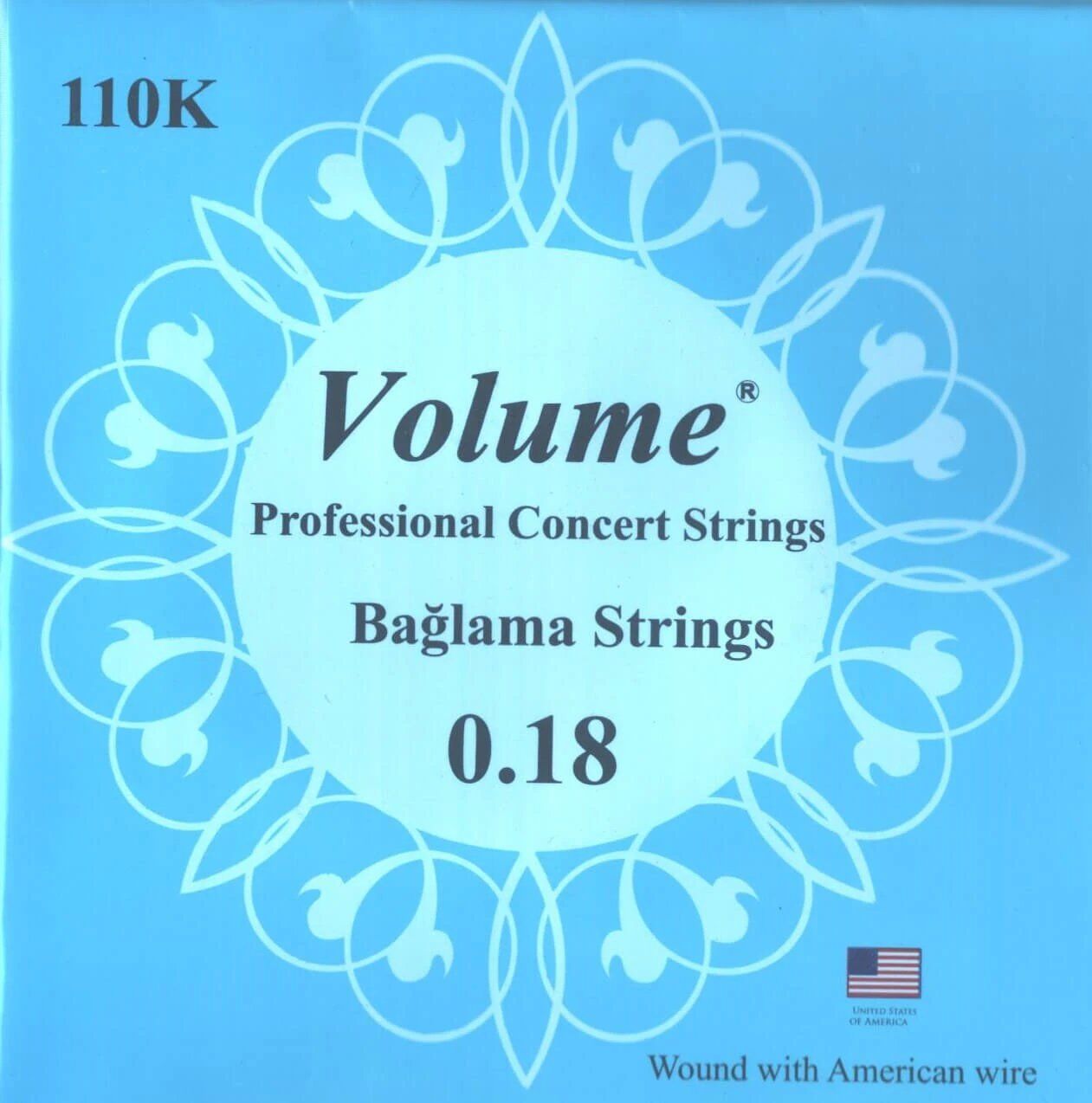 VOLUME 110K 0.18 KISA SAP BAĞLAMA TELİ - SAZ TELİ