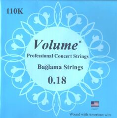 VOLUME 110K 0.18 KISA SAP BAĞLAMA TELİ - SAZ TELİ