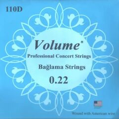 VOLUME 110D 0.22 DİVAN UZUN SAP BONCUKSUZ BAĞLAMA TELİ