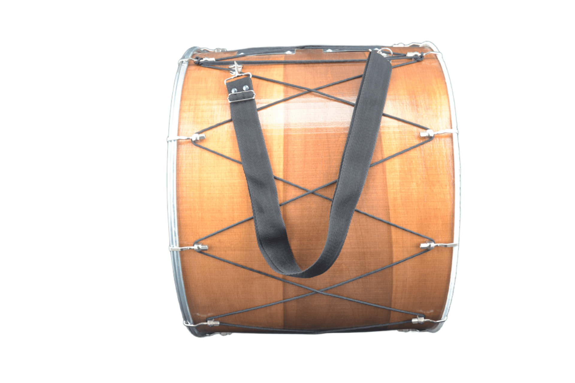 AHŞAP KASNAK METAL GERGİLİ DUPONT DERİ PROFESYONEL ASMA DAVUL 50*40 CM