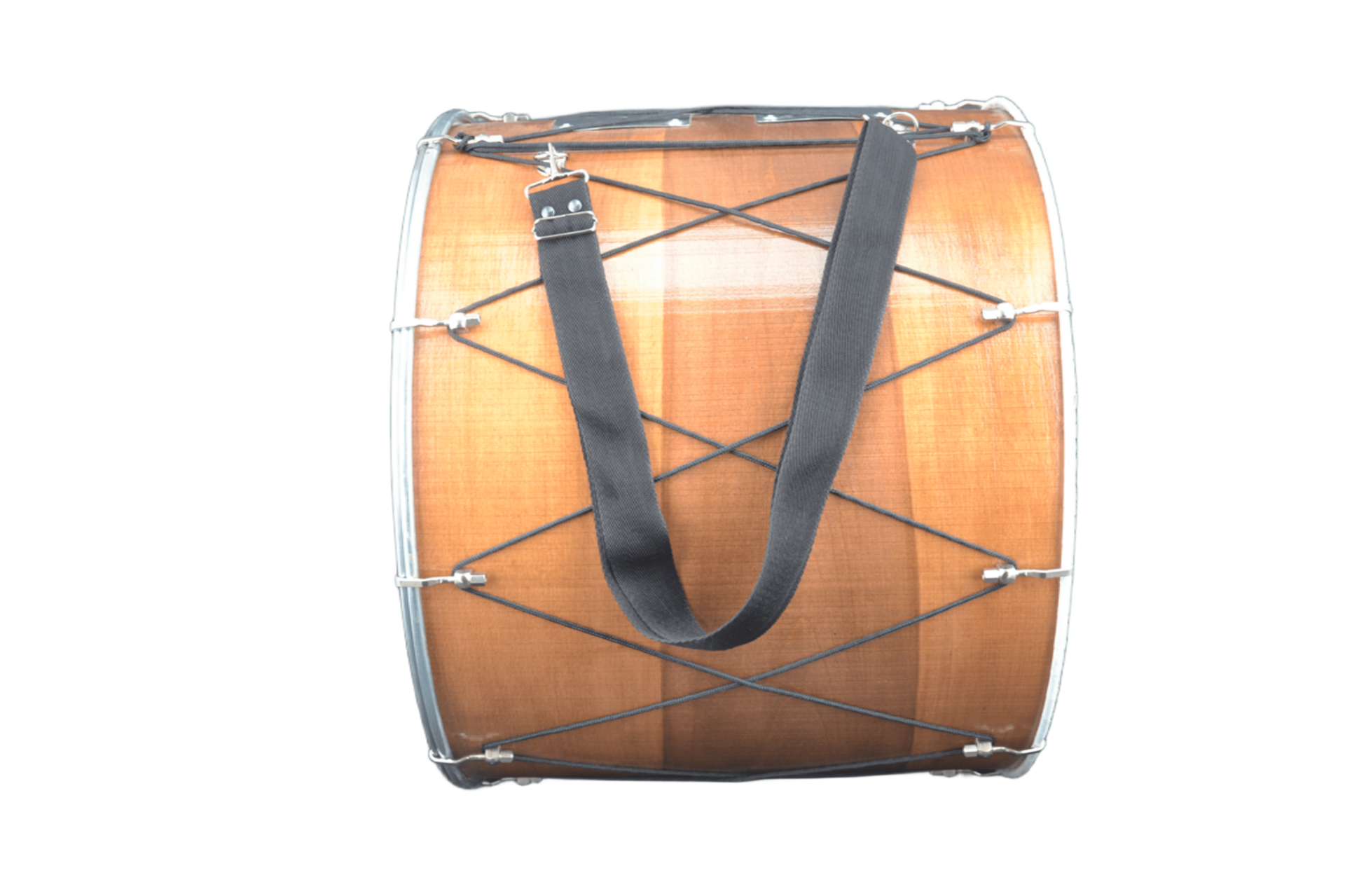 AHŞAP KASNAK METAL GERGİLİ DUPONT DERİ PROFESYONEL ASMA DAVUL 50X40 CM