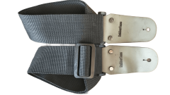 RUBBERCASE MGS150 GİTAR ASKISI DERİ BAŞLIKLI