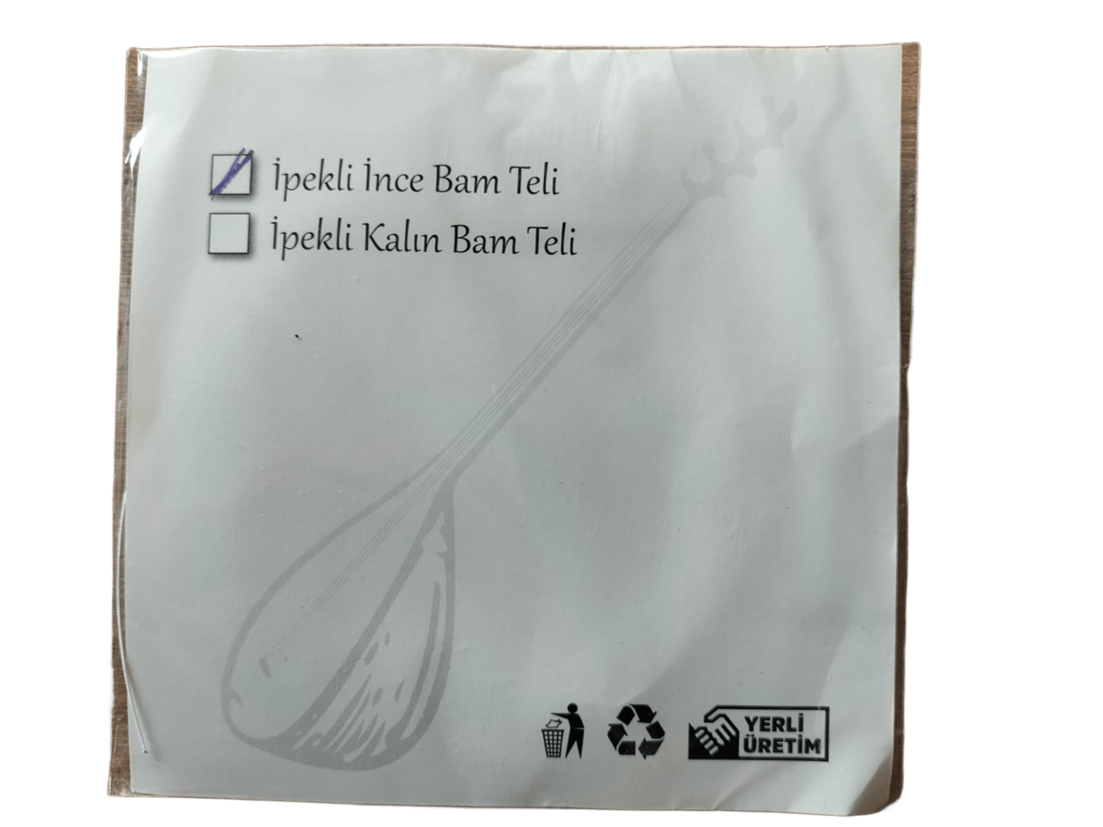 0.40 İNCE BAM TELİ KALİTELİ BEYAZ DÜZİNE 12 ADET