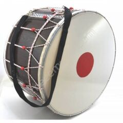 KD-50 KONTRAPLAK DAVUL KALİTELİ KIRMIZI BONCUKLU PLASTİK DERİLİ 50 CM