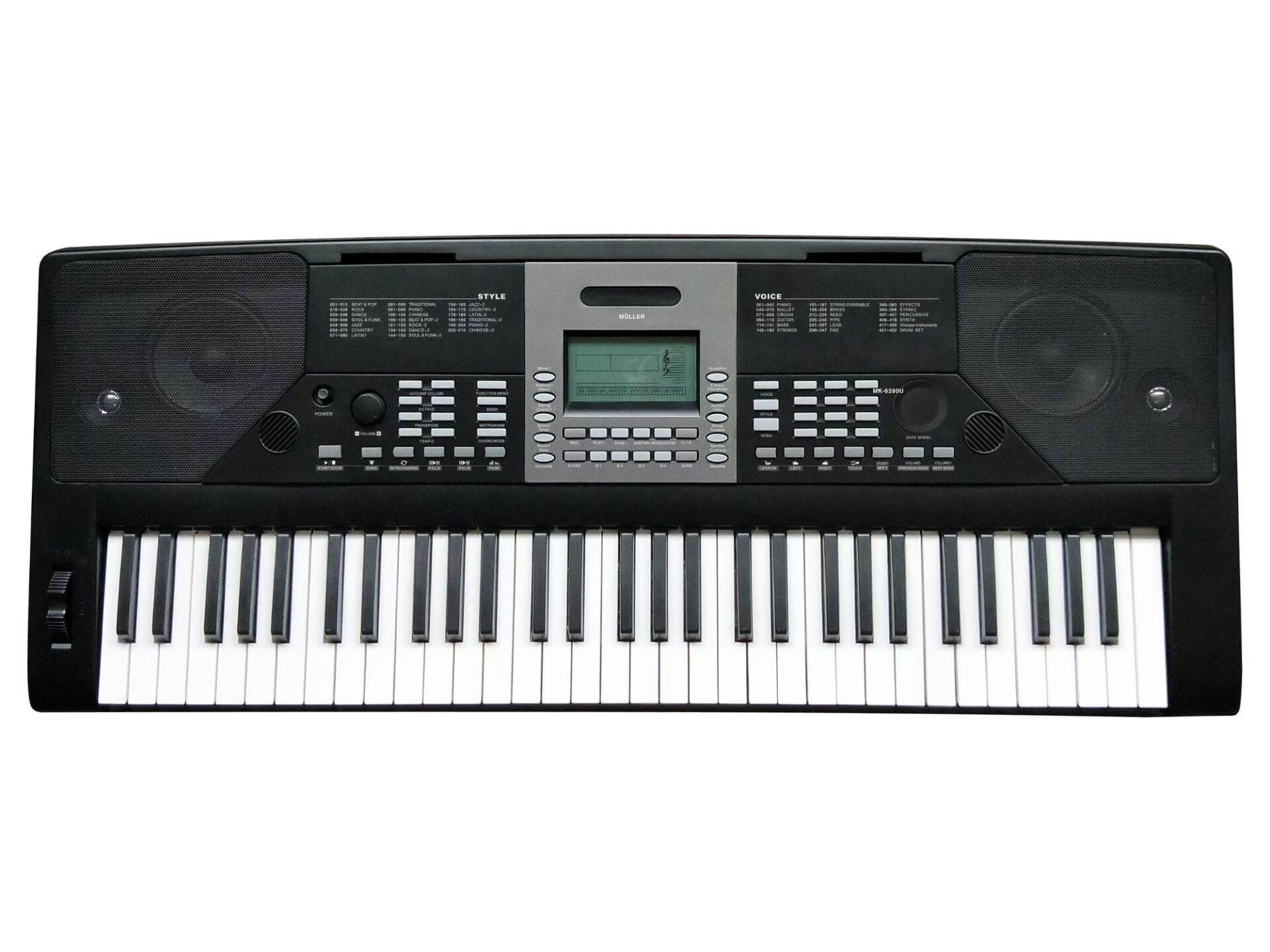 MÜLLER MK-6280U USB MP3 61 TUŞ ORG TUŞ HASSASİYETLİ