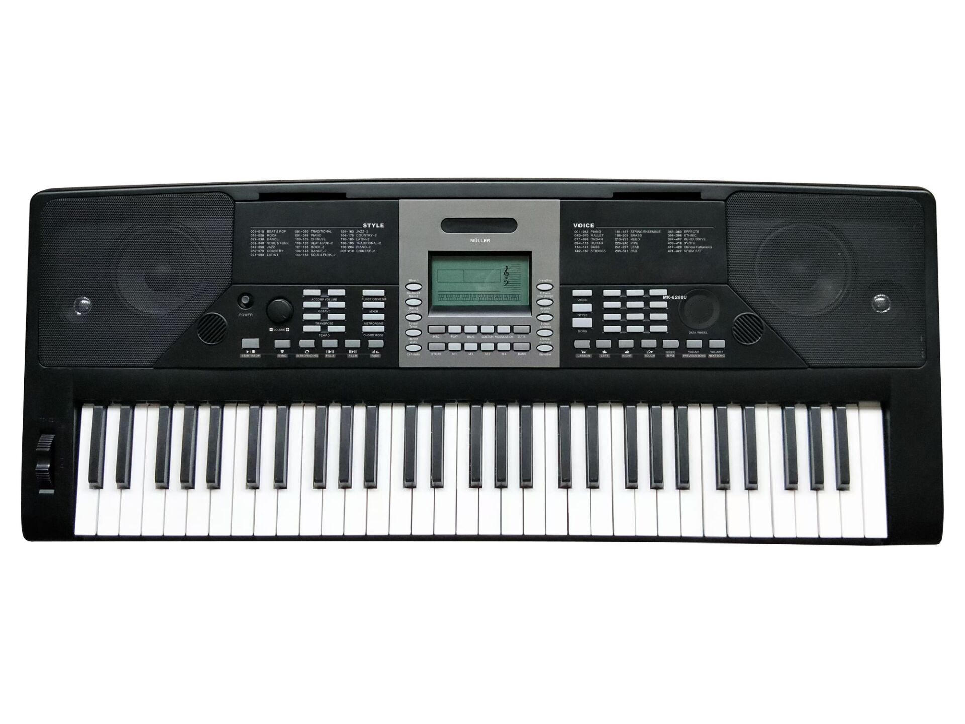 MÜLLER MK-6280U USB MP3 61 TUŞ ORG TUŞ HASSASİYETLİ