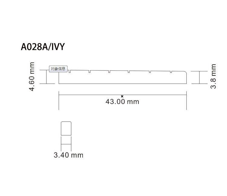 ALİCE A028A ELEKTRO GİTAR ÜST EŞİK SİYAH 10 ADET