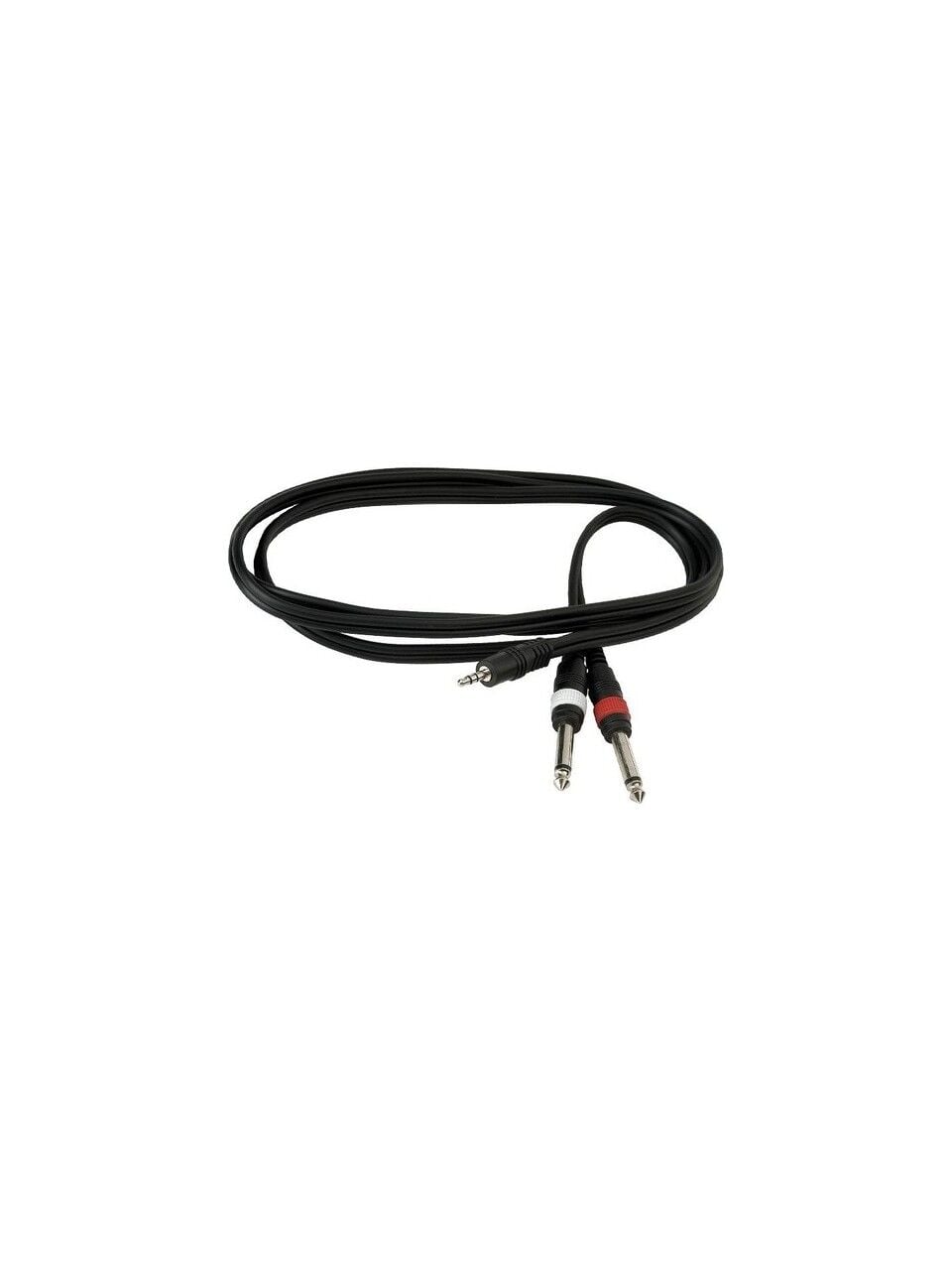 TUNEX MR-500 1 STEREO 2 X 6.35 MM ERKEK 5 METRE PC TELEFON AMFİ SES SİSTEMİ KABLOSU