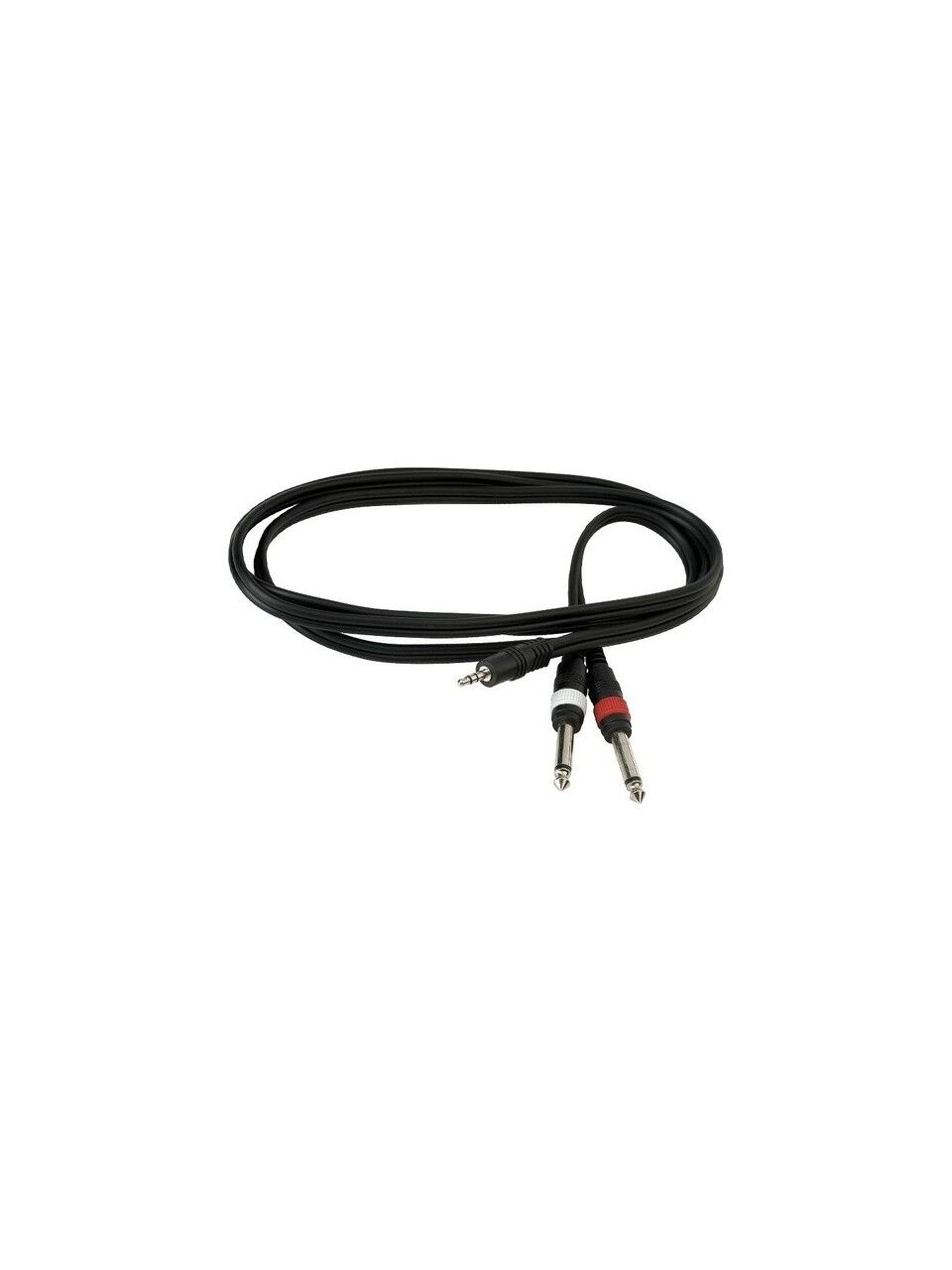 TUNEX MR-500 1 STEREO 2 X 6.35 MM ERKEK 5 METRE PC TELEFON AMFİ SES SİSTEMİ KABLOSU