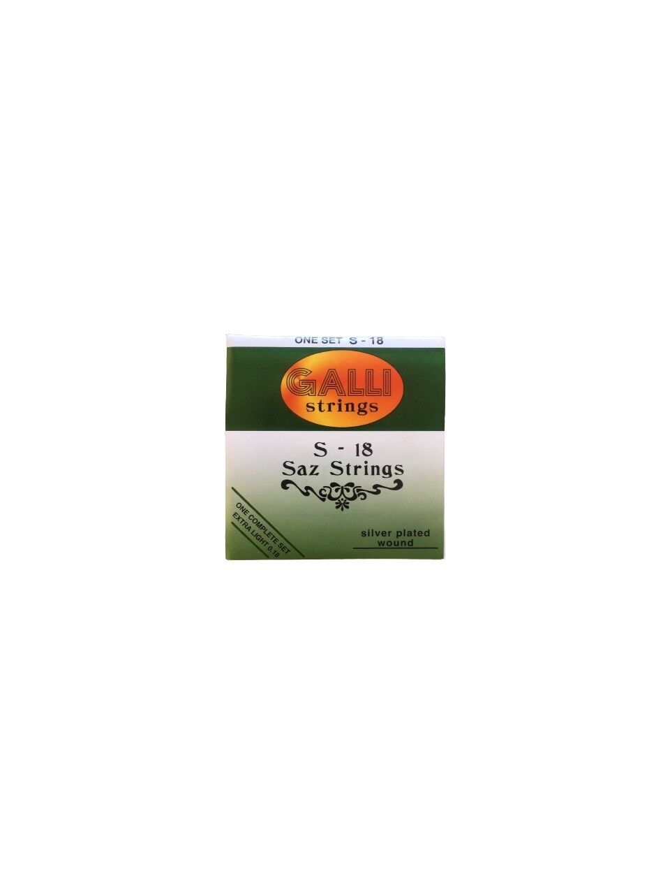 GALLİ S-18 KISA SAP SAZ TELİ 0.18