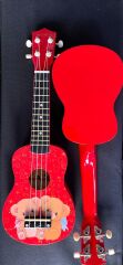 MADRİD BEAR-1 SOPRANO UKULELE DESENLİ