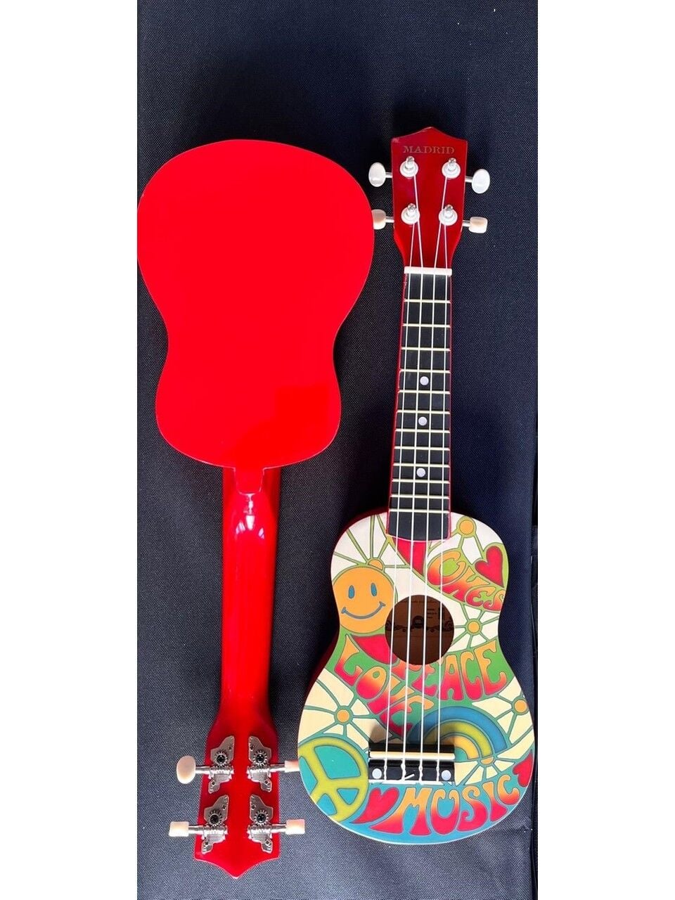 MADRİD PEACE SOPRANO UKULELE DESENLİ