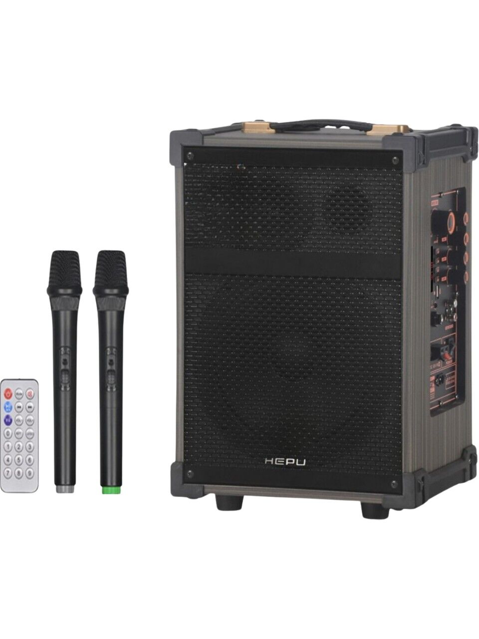HEPU HP-976 PARTYBOX BLUETOOTH HOPARLÖR 8” TAŞINABİLİR ŞARJLI