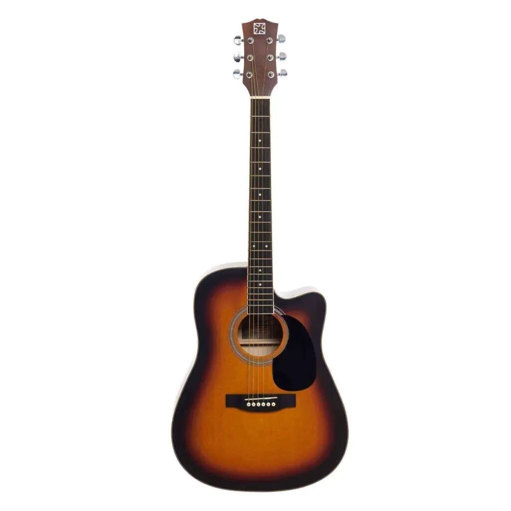 STRAUSS SA-220CE ELEKTRO AKUSTİK GİTAR SUNBURST