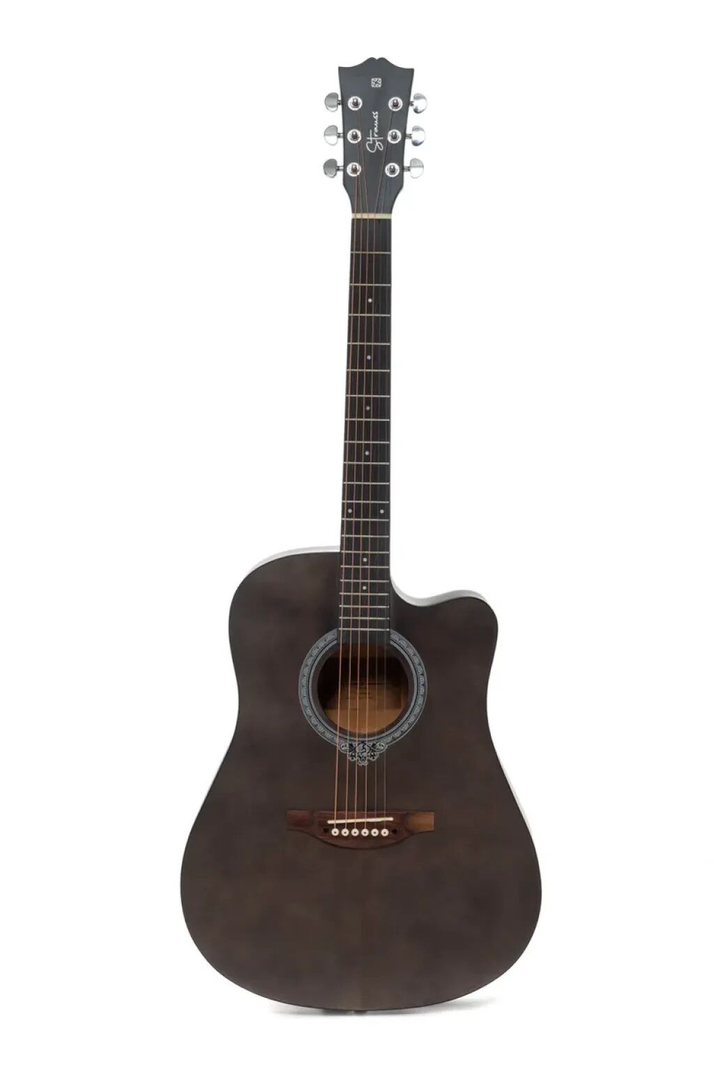 STRAUSS SA-215 BK AKUSTİK GİTAR SİYAH