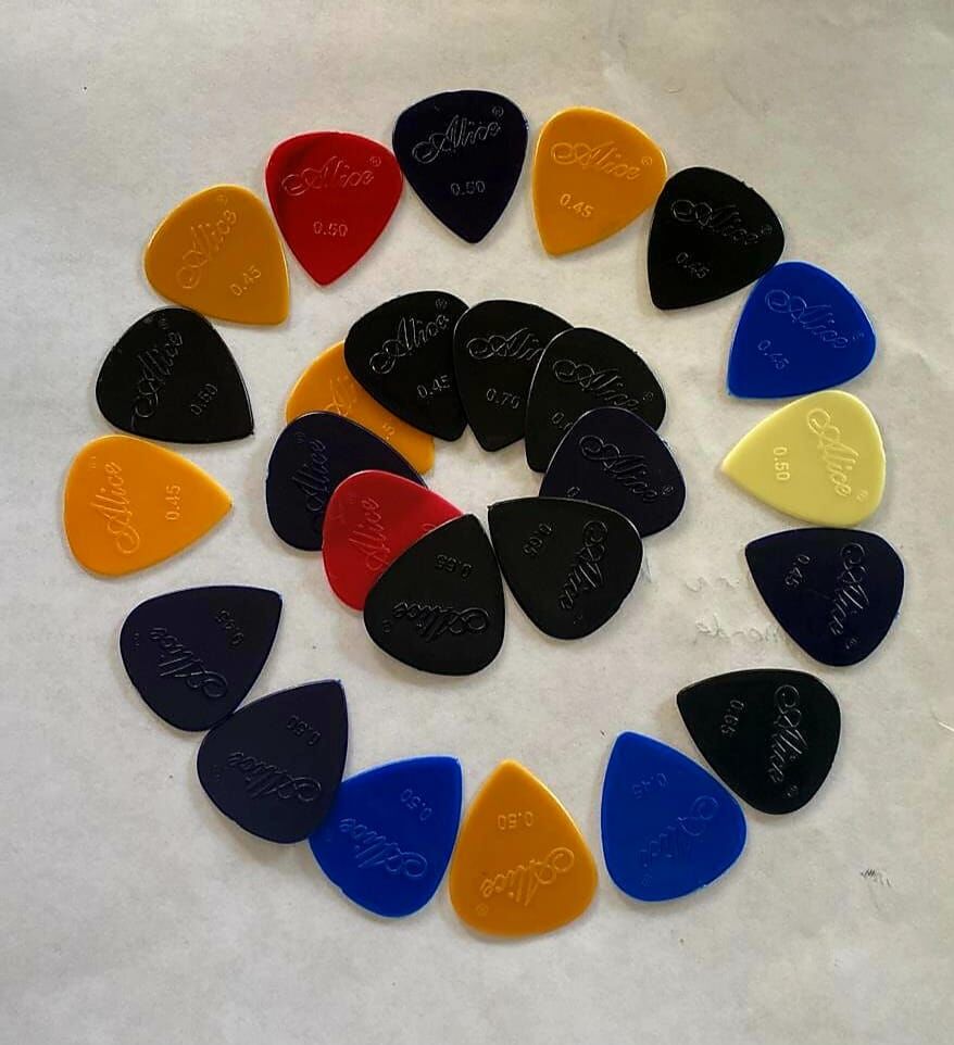 ALİCE AP-25P KARIŞIK 25 ADET GİTAR PENASI