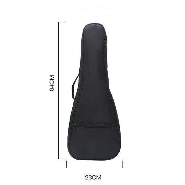 CONCERT UKULELE KILIFI SOFTCASE TAŞIMA ÇANTASI SİYAH