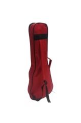 CONCERT UKULELE KILIFI SOFTCASE TAŞIMA ÇANTASI KIRMIZI