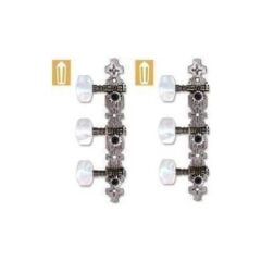 VALENCİA VCMH0150CR KLASİK GİTAR BURGU SETİ KROM