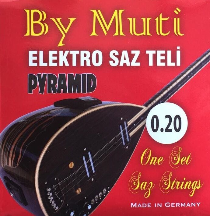 BY MUTİ MT-20 ELEKTRO BAĞLAMA TELİ TAKIM HALKALI